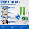 LED Teeth Whitening Kit – At-Home Blue Light Whitening System with Gel & Mouth Tray