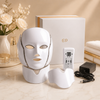 GlowSkin 7-Color LED Face & Neck Beauty Mask – Spa-Like Skincare at Home Light Therapy Beauty Mask