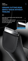 Kemei KM-1840 IPX7 Waterproof Body & Bikini Trimmer | LED Display | ماكينة إزالة الشعر