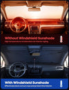 ☀️ Keeps Your Car Cool & Protects Interior from UV Damage | واقي شمس للزجاج الأمامي للسيارة
