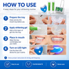 LED Teeth Whitening Kit – At-Home Blue Light Whitening System with Gel & Mouth Tray