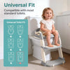 2-in-1 Toddler Potty Training Seat for babies with Step Stool Ladder